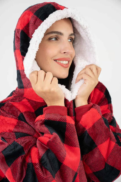 סהרה הודיז בוגרים - אדום משבצות