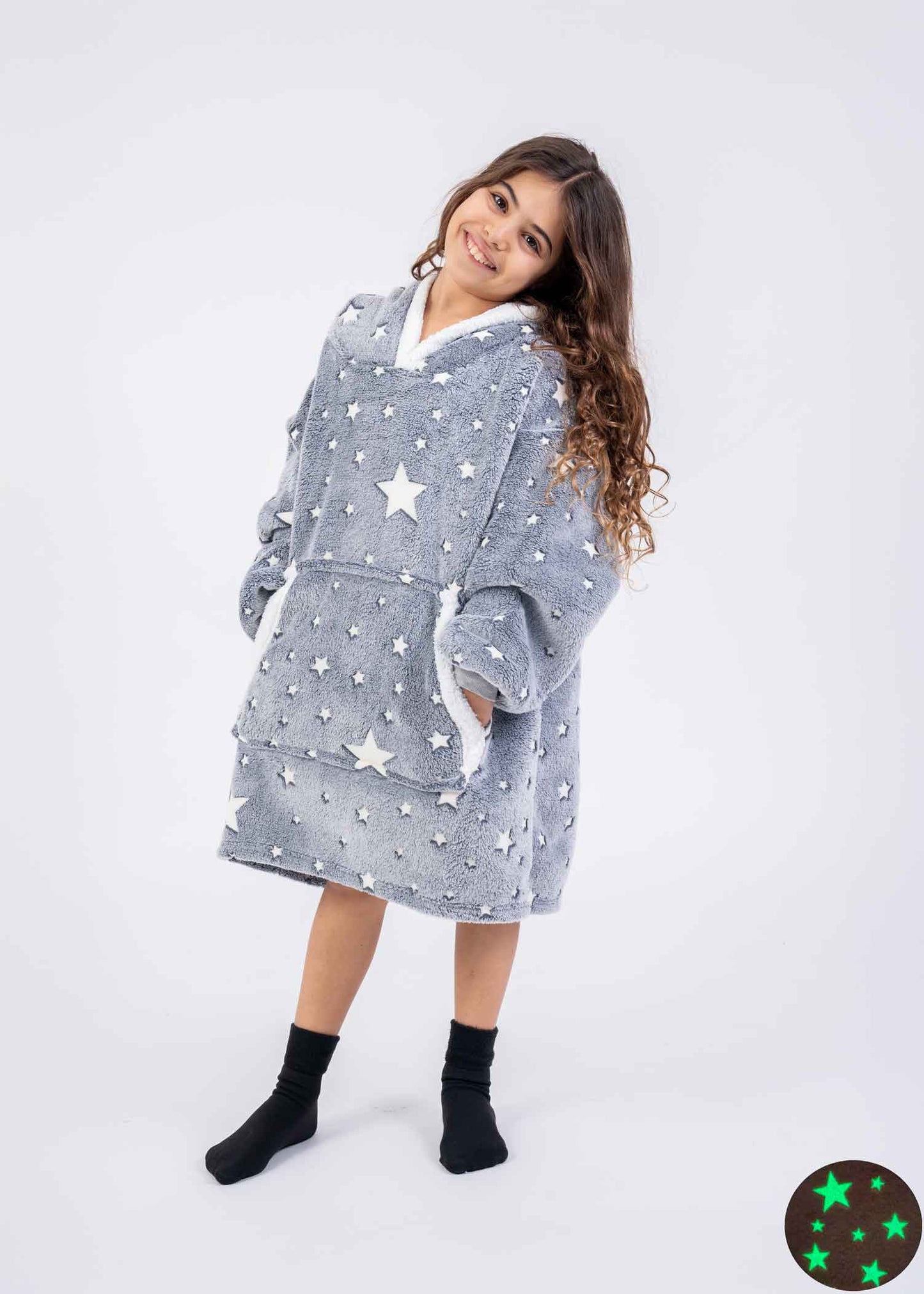 סהרה הודיז ילדים - אפור כוכבים (זוהר בחושך)