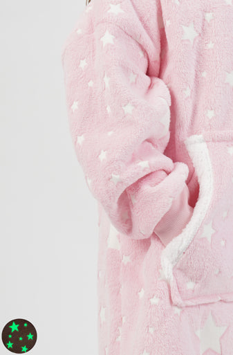 סהרה הודיז ילדים - ורוד כוכבים (זוהר בחושך)