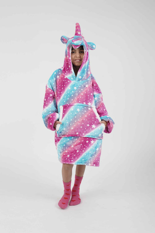 סהרה הודיז ילדים - חד קרן גלקסיה סגול